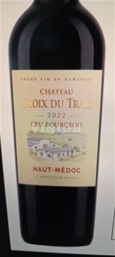 Bordeaux Haut-Médoc Cru Bourgeois Château Croix du Trale 2022
