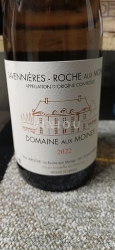 Loiren laakso Savennières-roche-aux-moines Domaine aux Moines 2022