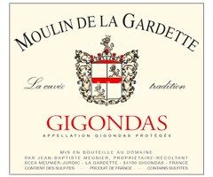 Údolí Rhôny Gigondas Moulin de la Gardette La Tradition 2021