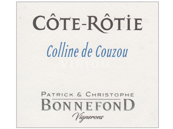 Thung lũng Rhône Côte-rôtie Domaine Patrick et Christophe Bonnefond Colline de Couzou 2023