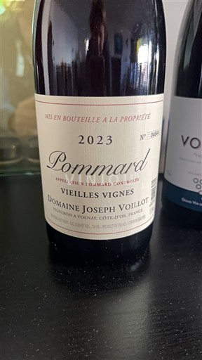 Burgundi Pommard Domaine Joseph Voillot Vieilles Vignes 2023