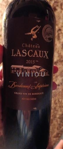 Vin Rouge sec Château Lascaux 2015 France Bordeaux Bordeaux supérieur AOC
