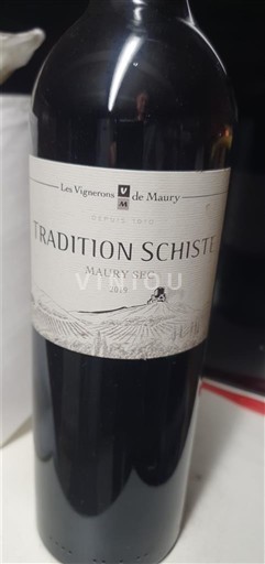 Roussillon Maury Tørr Les Vignerons de Maury Tradition Schiste 2019
