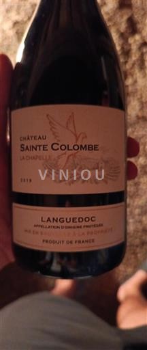 Languedoque Languedoc Château Sainte Colombe La Chapelle 2019