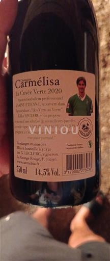 Southwest Côtes-du-Marmandais Domaine Carmélisa La Verte 2020