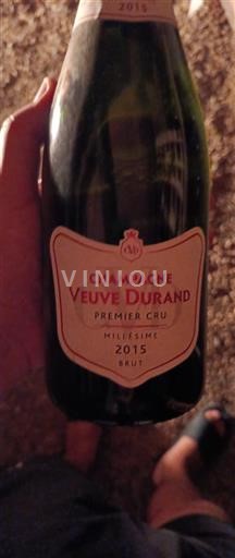 Champagne Premier Cru Veuve Durand 2015