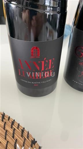 Vallée du Rhône Côtes-du-rhône-villages Année Lumière 2022