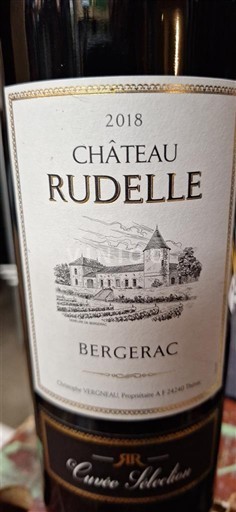 Zuidwest-Frankrijk Bergerac Château Rudelle Sélection 2018