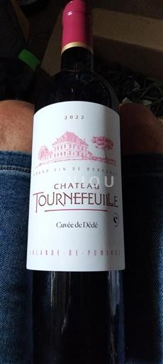 Bordéus Lalande-de-Pomerol Château Tournefeuille de Dédé 2022