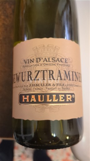 Ельзас Grand Cru Hauller Gewurztraminer Без вінтажу