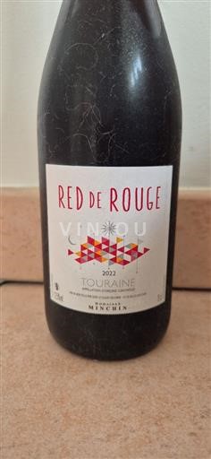 Údolí Loiry Touraine Domaine S Minchin Red de Rouge 2022