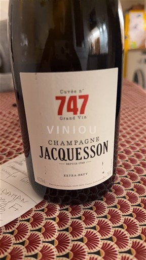 Champagne Champagner Jacquesson 747 2019