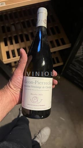 Bourgogne Mâcon och Mâcon-Villages Deuxième Vendange de Chavigne 2021