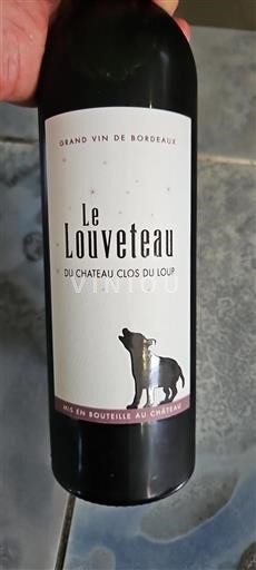 Bordeaux Nespecifikováno Château Clos du Loup Le Louveteau Neročník