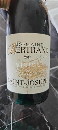Valle del Rodano Saint-Joseph Domaine Bertrand 2017