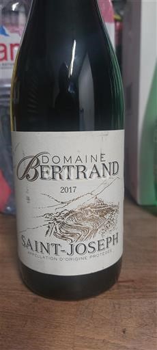 Vallée du Rhône Saint-Joseph Domaine Bertrand 2017