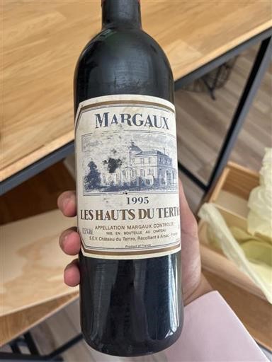 Burdeos Margaux Château Tertre Les Hauts du Tertre 1995