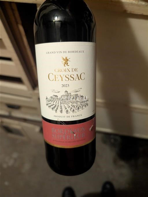 Bordeaux Bordeaux Supérieur Croix de Ceyssac 2023
