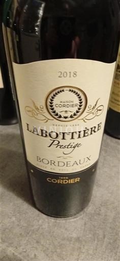 Bordeaux Labottière Prestige 2018