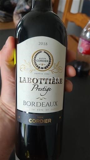 Bordeaux Labottière Prestige 2018