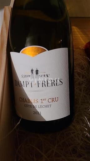 Burgund Chablis Premier Cru Dampt Frères Côte de Léchet 2021