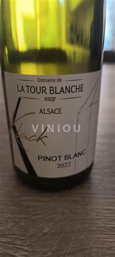 Alsace Grand Cru Domaine La Tour Blanche Klack 2022