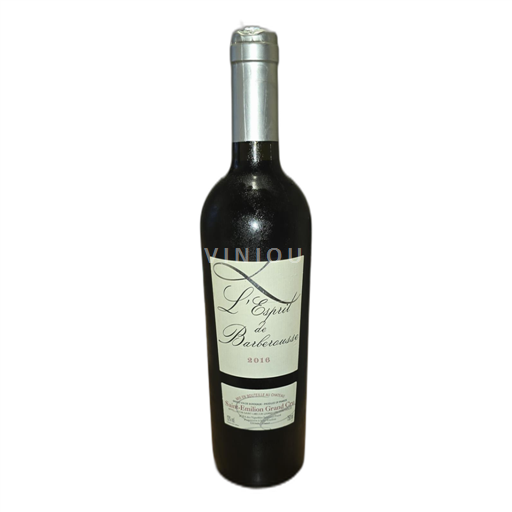 Bordeaux Saint-Émilion Grand Cru L'esprit de Barberousse 2016