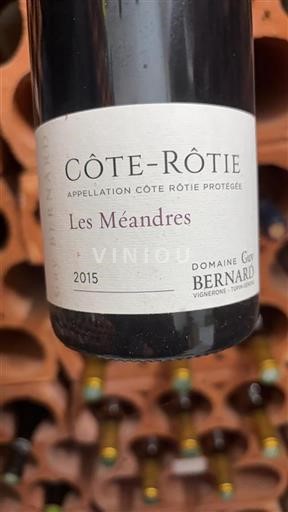 Rhône Valley Côte-Rôtie Domaine Guy Bernard Les Méandres 2015