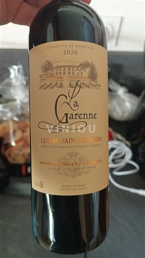 Bordeaux Lussac-saint-émilion La Garenne 2020