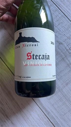 Corsica Coteaux du Cap Corse Clos Nicrosi Stecaja 2024