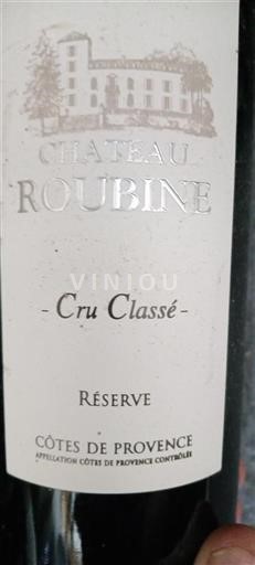 Provansa Côtes-de-Provence Château Roubine Réserve 2014