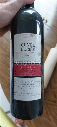 Bordeaux Graves-de-Vayres Château Pichon Bellevue Élisée 2012