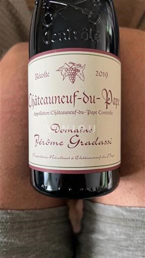 Rhône-dalen Châteauneuf-du-Pape Domaine Jérôme Gradassi 2019