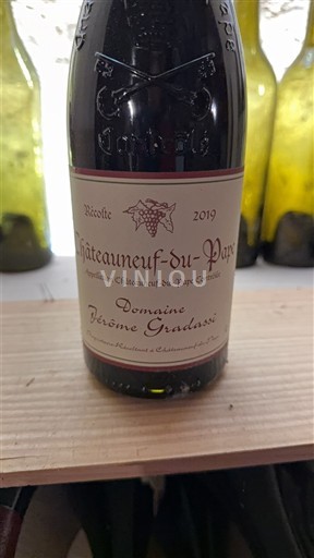 Rhône Valley Châteauneuf-du-Pape Domaine Jérôme Gradassi 2019