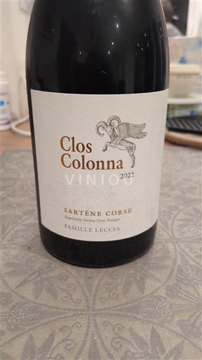 Corsica Sartena Famille Leccia Clos Colonna 2022