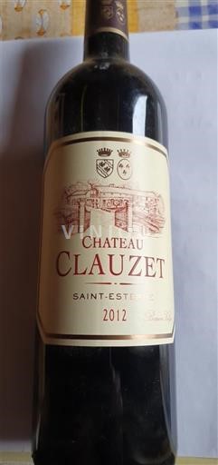 Бордо Сен-Естеф Chateau Clauzet 2012