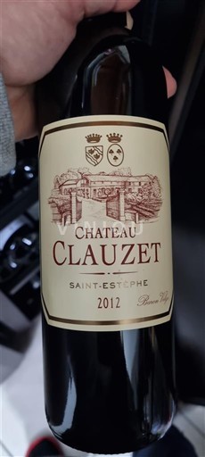 Burdeos Saint-Estèphe Chateau Clauzet 2012