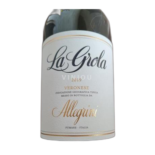 Vin Rouge sec La Grola Allegrini 2019 Italie Vénétie IGT