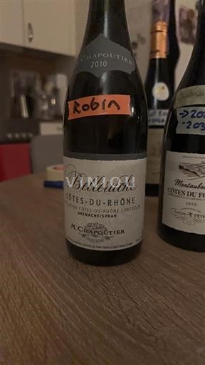 Vallée du Rhône Côtes-du-rhône M. Chapoutier Belleruche 2010