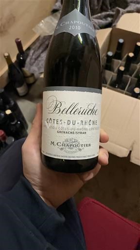 Rhône Valley Côtes-du-Rhône M. Chapoutier Belleruche 2010