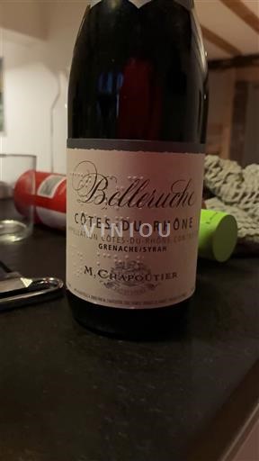 Rhônedalen Côtes-du-rhône M. Chapoutier Belleruche 2010