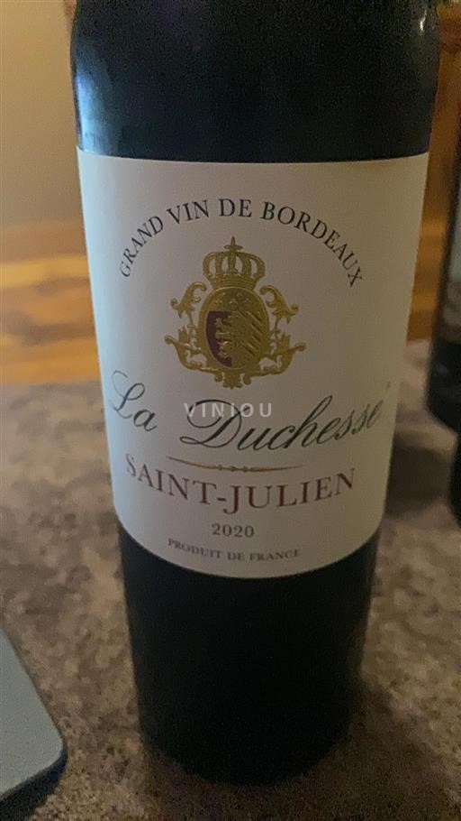 Bordeaux Saint-Julien La duchesse 2020