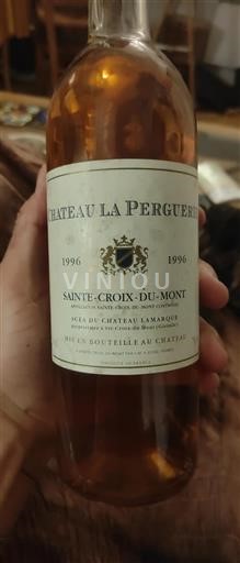 Bordeaux Sainte-Croix-Du-Mont Château La Perguerie 1996