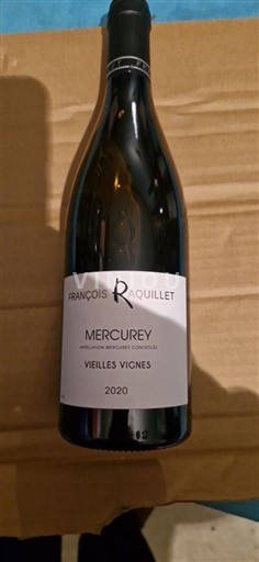 Burgundy Mercurey François Raquillet Vieilles Vignes 2020