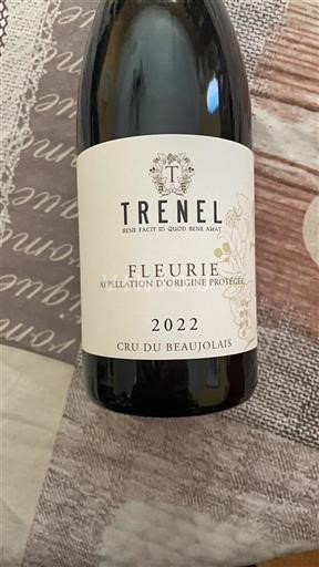 Beaujolais Fleurie Cru Trenel 2022