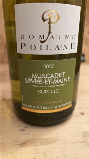 Loirevallei Muscadet-Sèvre-et-Maine Domaine Poilane 2023