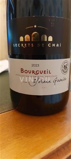 Valle del Loira Bourgueil Johann Gasnier Secrets de Chai 2023