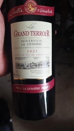 Languedoque Minervois-la-Livinière La Livinière Le Grand Terroir 2021