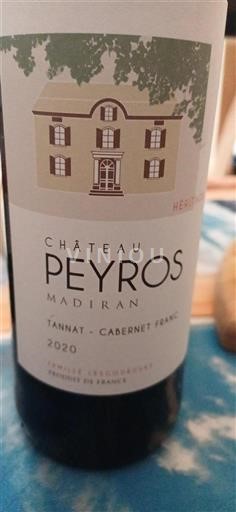 Sud-Ovest Madiran Château Peyros 2020