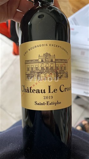 Bordeaux Saint-Estèphe Cru Bourgeois Exceptionnel Château Le Crock 2019